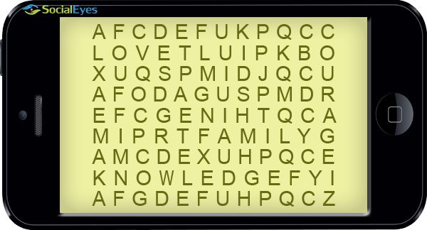 The First Word You See!