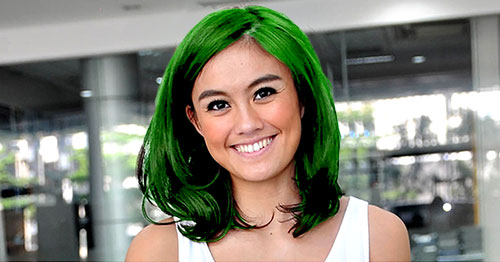 green-hair