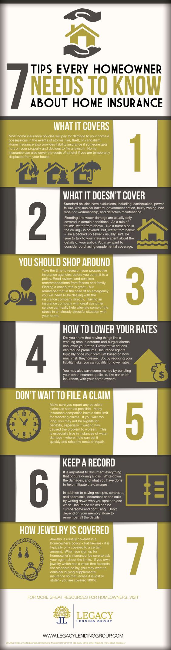 7 home insurance tips