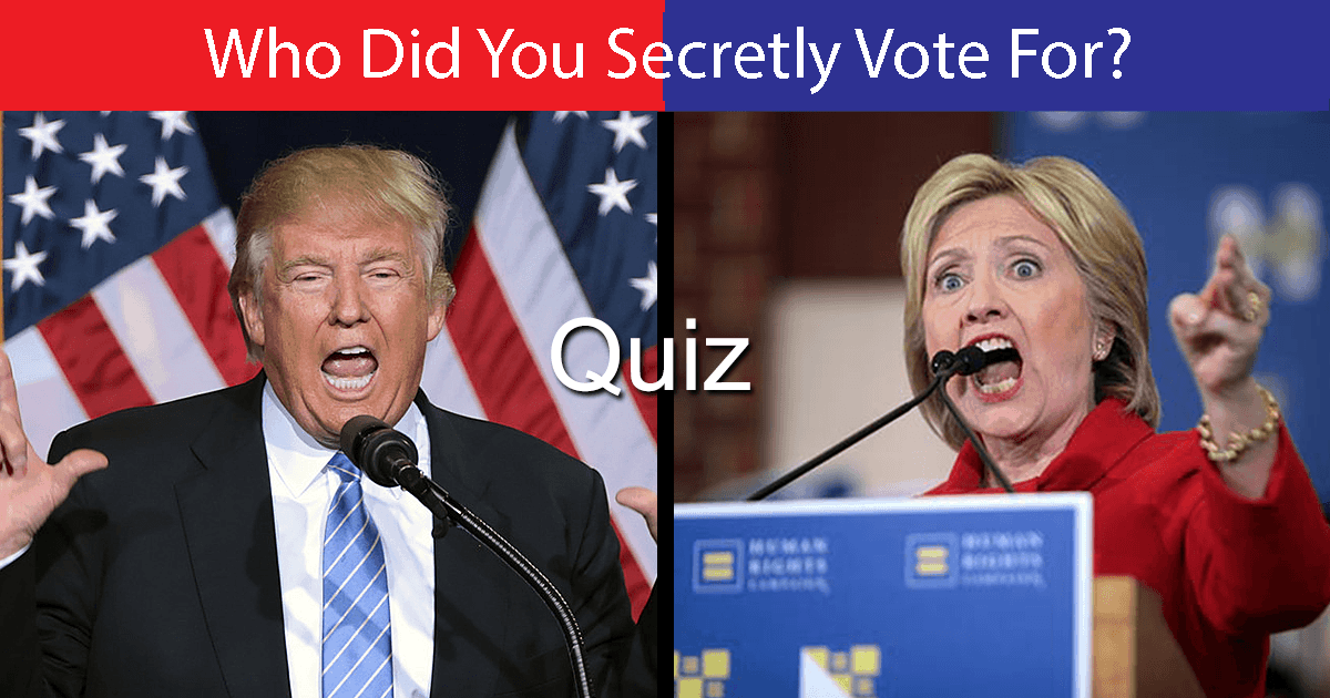 Who Did You Secretly Vote For?