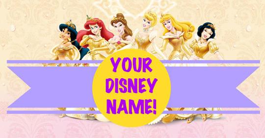 What Is Your Disney Princess Name?