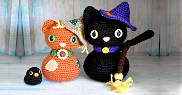 Halloween is next month! Halloween stores are starting to pop up all around town. So it’s time to plan for another creatively inspired Halloween. This cute little Amigurumi Halloween Black… continue reading •••